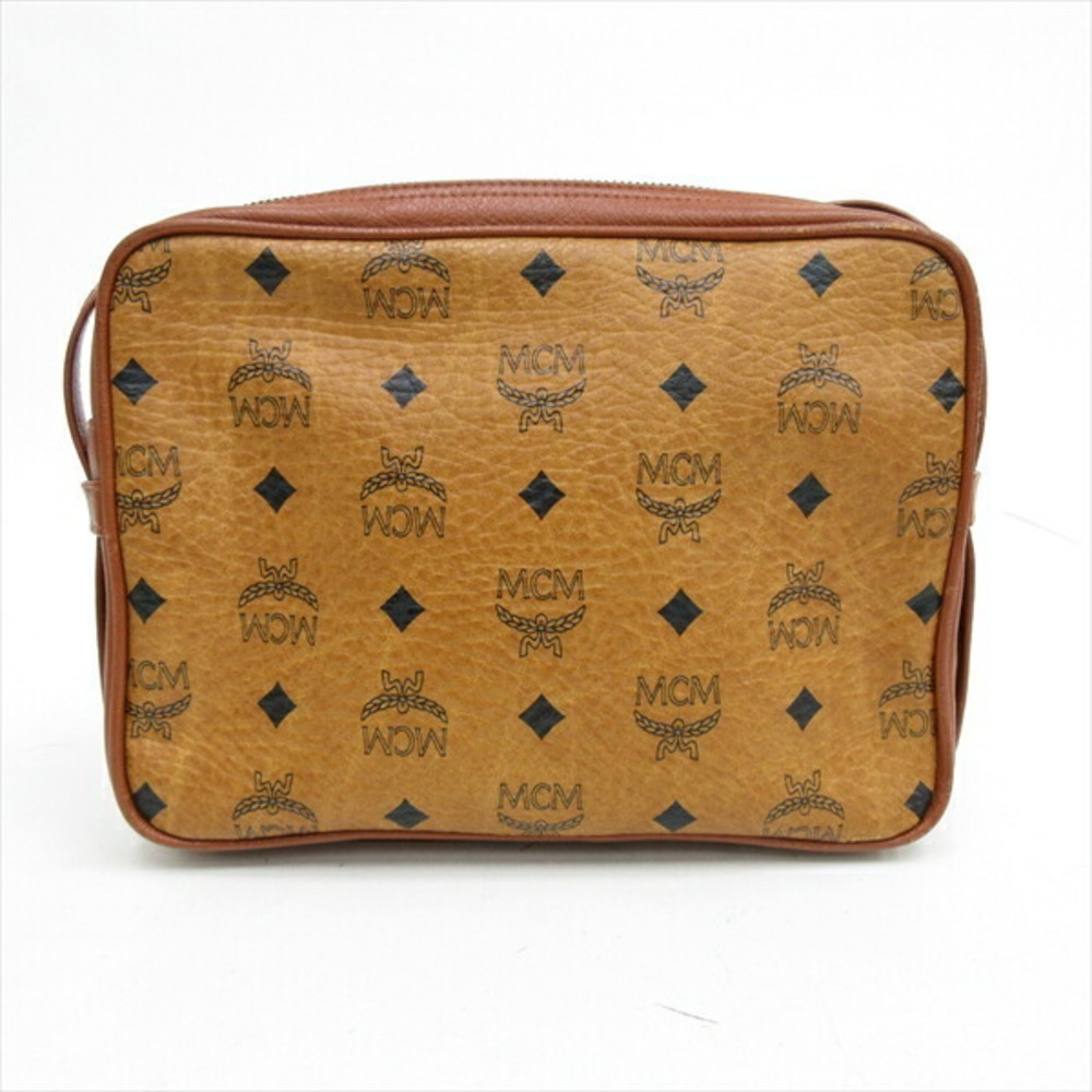 MCM Logo Crossbody Bag Brown - Picture 2 of 9